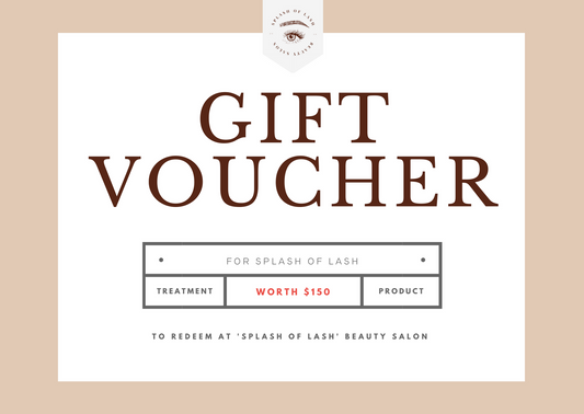 Splash of Lash Gift Card
